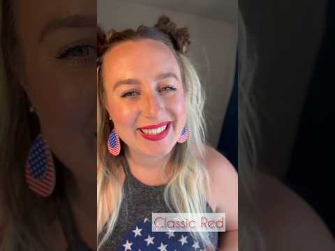 Happy 4th of July! I am loving this Classic Red Matte Liquid Lippie #makeup #beautyproducts #beauty