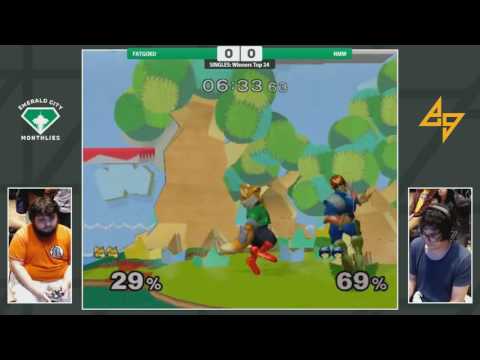 FatGoku (Fox) vs. NMW (Captain Falcon) | SSBM Winners | ECM3