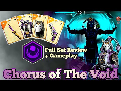 How to USE The "Chorus of The Void"•Mnemos Set Review+Gameplay-Shadowfight3.