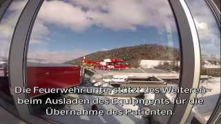 preview picture of video 'Feuerwehr Tuttlingen - Einsatz: Absicherung Hubschrauberlandung'