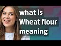 Wheat flour | meaning of Wheat flour