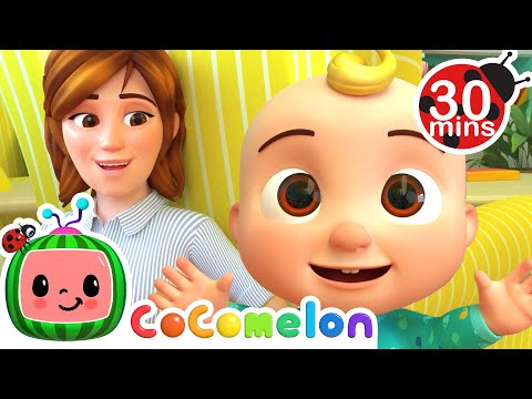 Peak A Boo 30 MIN LOOP | More Nursery Rhymes & Kids Songs - CoComelon