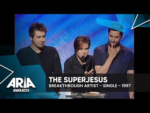The Superjesus wins Breakthrough Artist - Single | 1997 ARIA Awards
