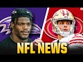 NFL News: Ravens UNDECIDED on Lamar Jackson Franchise Tag + Brock Purdy SURGERY UPDATE | CBS Sports