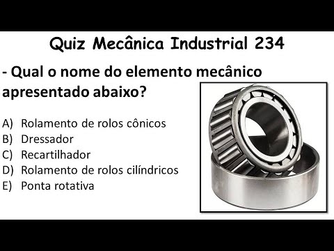 Quiz Mecânica Industrial - Vídeo 234