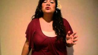Me Singing &quot;If I Was Your Woman/ Walk On By&quot; By Alicia Keys (Acapella)