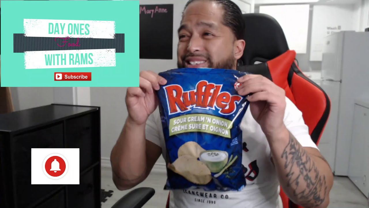 Watch video Ruffles vs Lay's Sour Cream & Onion Chips Now Ruffles vs Lay's Sour Cream & Onion Chips
