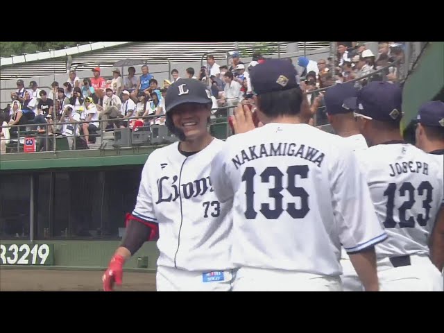 【ファーム】打った瞬間!! ライオンズ・高木渉 逆転の3ランホームラン!!  2024年7月13日 埼玉西武ライオンズ 対 オイシックス新潟アルビレックスBC
