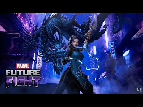 Blue Dragon - Moon Temple Defenders - Mephisto Stage 49 - Marvel Future Fight