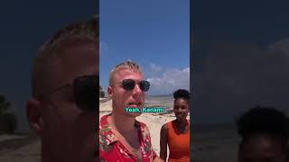 Kenyan Girl takes me to secluded beach 🇰🇪