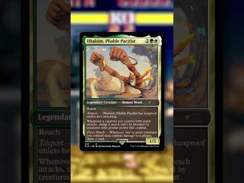 Dhalsim Brings Us Reach Tribal! | Commander MTG #shorts