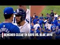 BENCHES CLEAR in Rays vs. Blue Jays after Génesis Cabrera shoves Jose Caballero 😳 | ESPN MLB