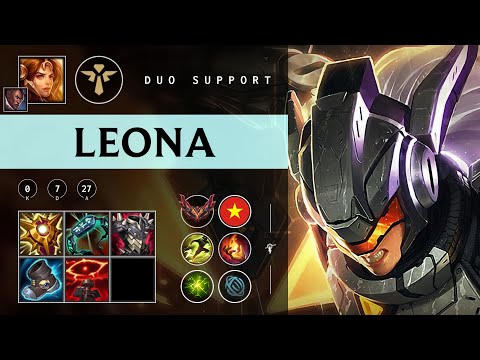 Leona Support vs Morgana - VN Grandmaster Patch 25.22