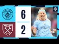 HIGHLIGHTS | Man City 6-2 West Ham | City up to second after eight-goal thriller!