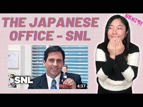 Japanese Reacts to The Japanese Office - SNL
