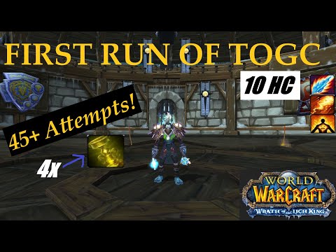 First Run/Week of TOGC 10 Heroic! 45+ Attempts left (FFB Fire Mage POV) - WOTLK CLASSIC