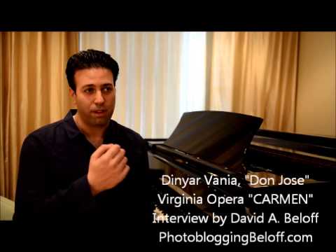 Virginia Opera CARMEN Interview with Dinyar Vania
