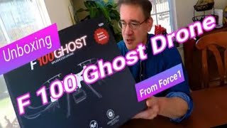 FORCE1 F100 Ghost Drone [UNBOXING]