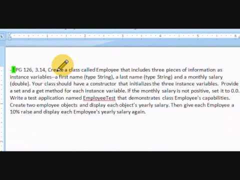 Java Homework Multiple Classes And Methods 2
