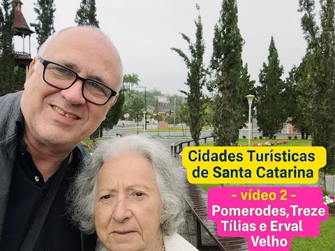 Cidades Turísticas de Santa Catarina - vídeo 2 - Pomerodes, Treze Tílias e outras