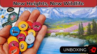 Cascadia: Alpine Lakes | Unboxing - Cascadia Builds Up