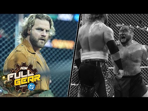 AEW Full Gear HIGHLIGHTS: Hangman Page vs Samoa Joe for the AEW World Championship | 2025