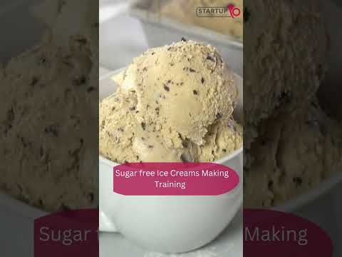 Professional Sugar free Ice Creams (Egg-free) Making Training