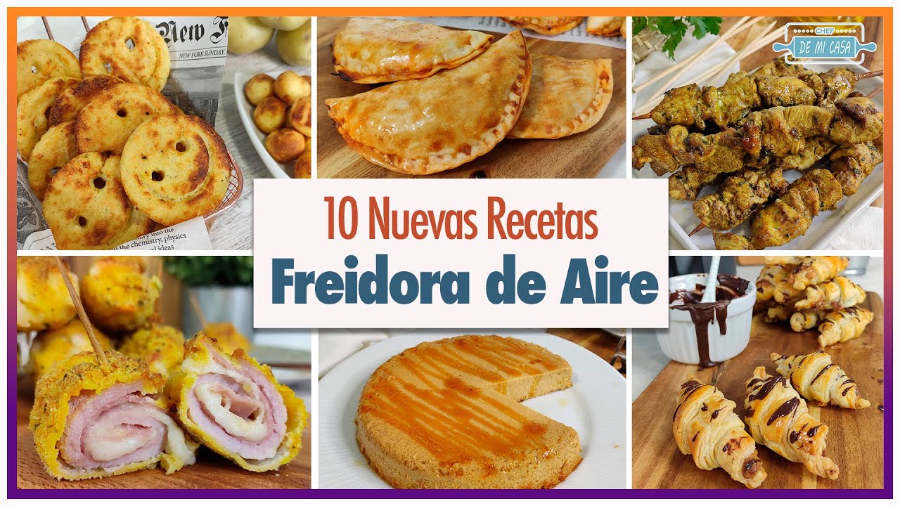 ✅ 10 Nuevas Recetas en Freidora de Aire Cosori #5 🌟 Cómo usar Freidora SIN ACEITE ✅ Cosori Airfyer