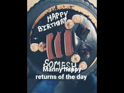 11 March 2023 many happy returns of the day somesh