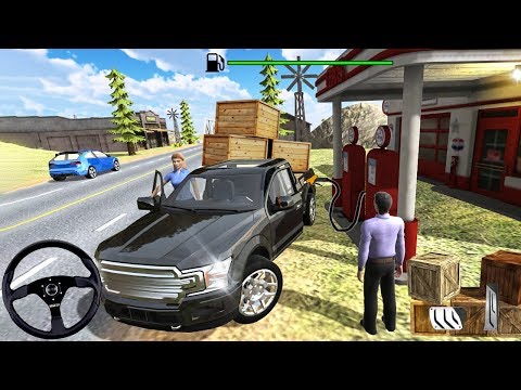 Offroad Pickup Truck Simulator - American Cargo Truck Driver - Android Gameplay