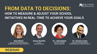 From Data to Decisions: How to Measure & Adjust Your School Initiatives in Real-Time