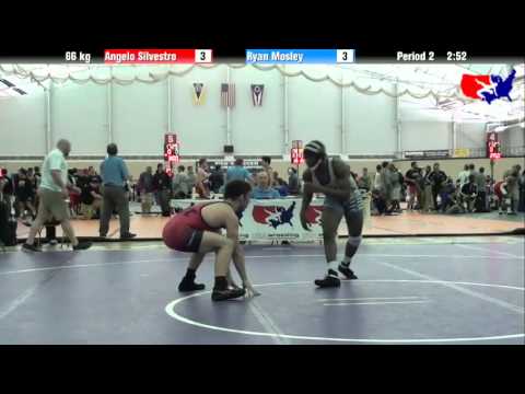 Angelo Silvestro vs. Ryan Mosley at 2013 ASICS University Nationals - FS