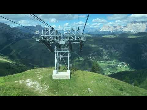 Descending Arabba Porta Vescovo Funivia Funifor | Dolomiti Superski
