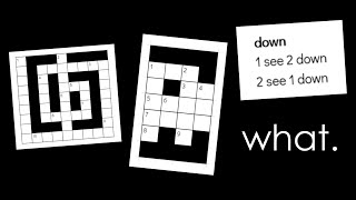 1f1n1ty's 10 Stupid Crosswords.