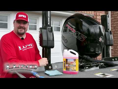 The Easiest Way to Clean Your Boat - Lund 1875 Pro V Bass