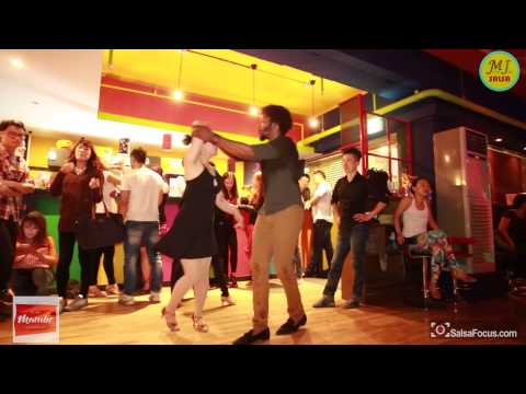 Terry&혜진 Salsa Free Dance@ 강남 클럽 맘보