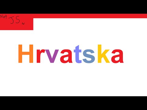 Croatian/Bosnian Alphabet Song
