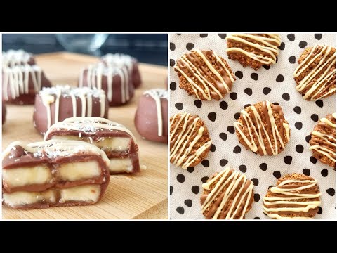 Healthy Banana Dessert - 2 Ways Without Sugar, Egg, or flour