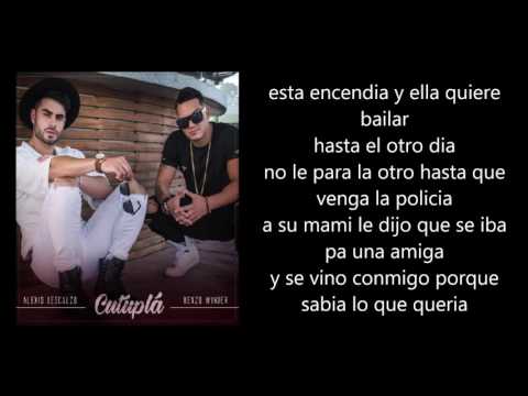 Alexis Descalzon Ft. Renzo winder Cutupla letra/lyrics