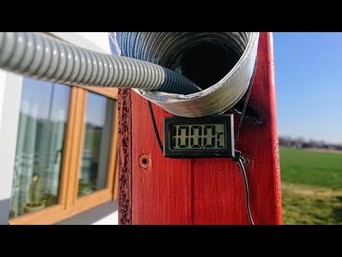 Jak zbudować kolektor powietrzny / How to Build a Solar Air Heater - DIY