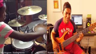 Morgan Simpson/ Sandro Lins - Rather Be - Clean Bandit - Drum Cover -