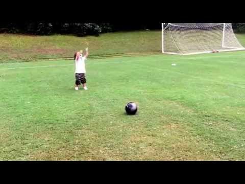 The most dramatic toddler soccer player ever. Funny videos 2015.