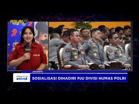 LIVE REPORT - DIVISI HUMAS POLRI GELAR PELATIHAN POLICETUBE &amp; HUMAS PINTAR PRESISI
