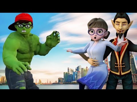 SCARY TEACHER 3D PRANK - NİCKHULK VS VAMPİRE RESCUE LOVE TANİ - 3D ANİMATİON