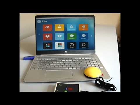 SimplyWorks Switch Scanning using 1 and 2 switches with Grid 3 from SmartBox