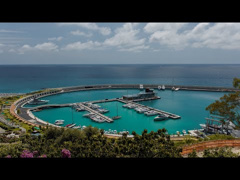 Ventimiglia, Italy (Drone video 4K, Mavic Mini 2)