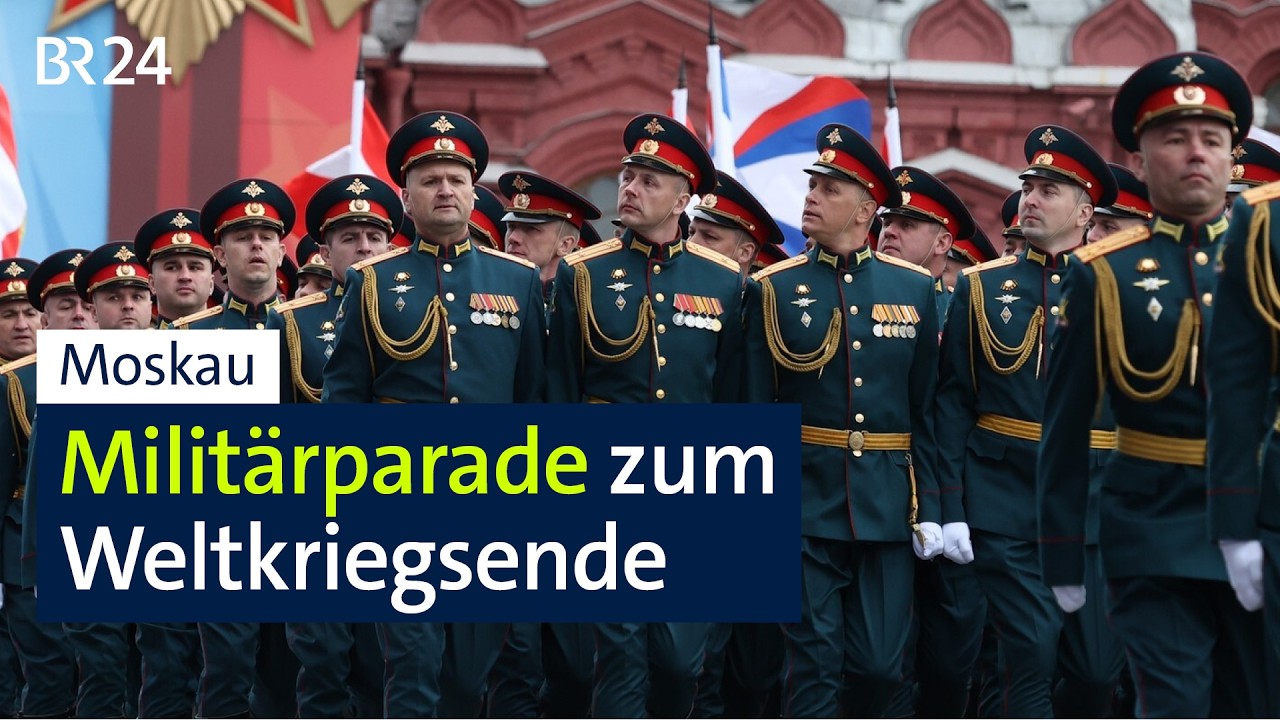Moskau: Militärparade zum Weltkriegsende | BR24