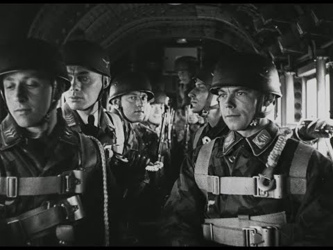 Propaganda Footage from German Paratrooper Exercise- 16 June 1943 [Full HD]