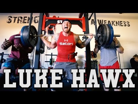 Luke Hawx Hunting PRs at Super Training Gym