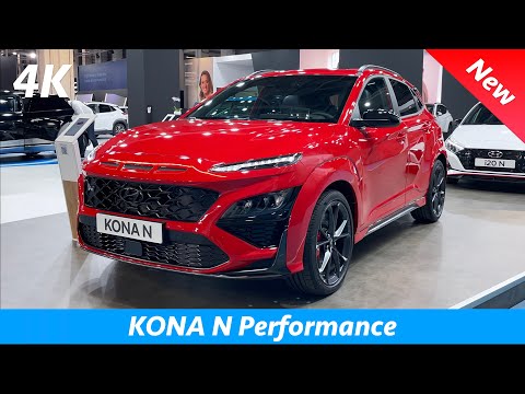 Hyundai Kona N Performance 2022 - FIRST look in 4K | Exterior - Interior details (Facelift), 280 HP